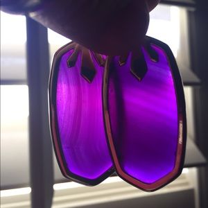 Kendra Scott Purple Dillon Earrings